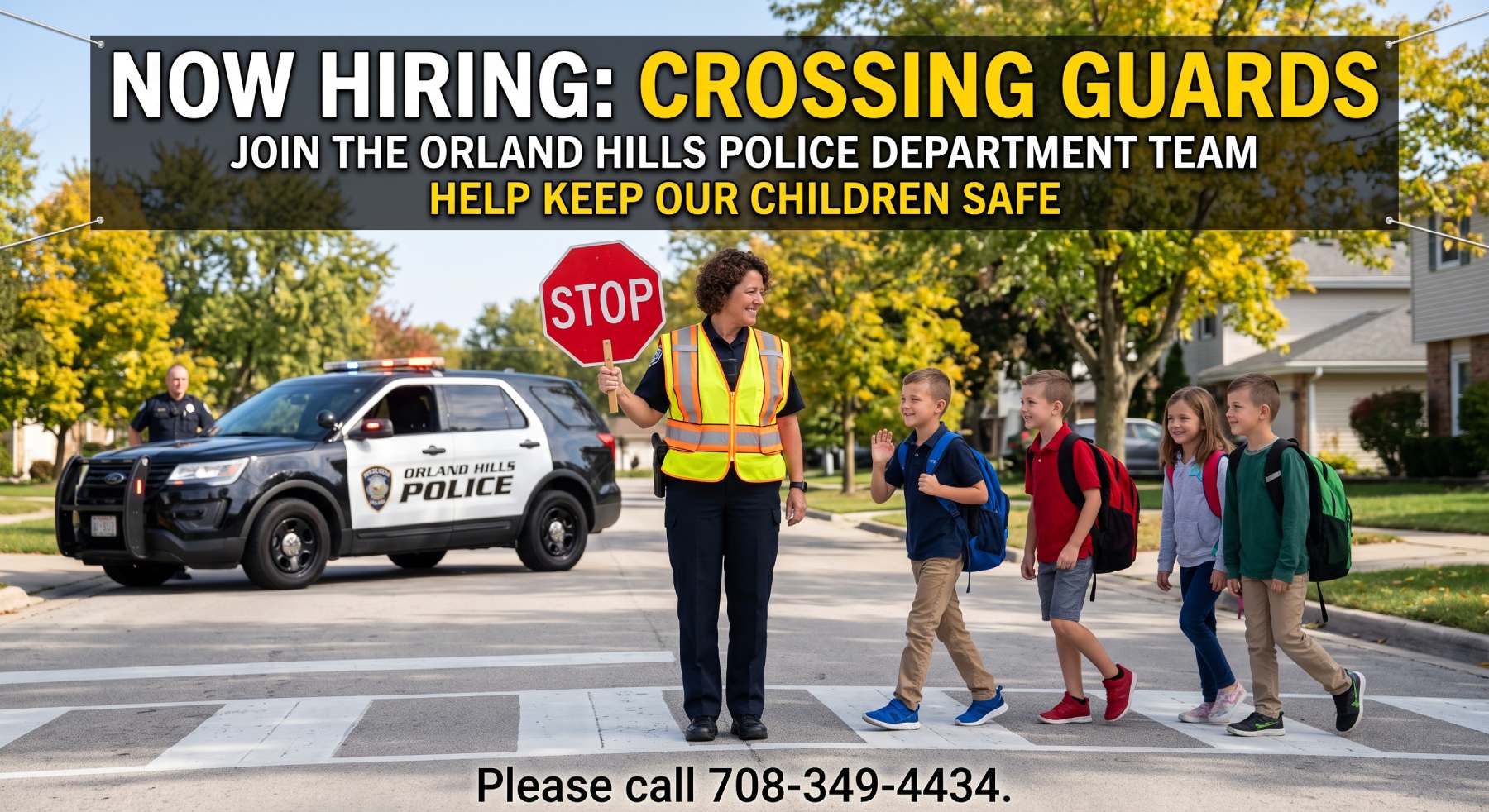 now hiring crossing guards